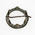 Ring Brooch, Copper alloy, Western European