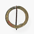 Ring Brooch, Copper alloy, Western European