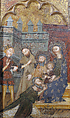 Retable, Master of Cubélls (Spanish, active 1374–ca. 1406), Tempera and gesso on canvas, Catalan