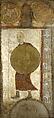 Warrior with Shield, Fresco transferred to canvas, Spanish