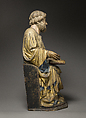 Saint Peter (?), Limewood with paint, Austrian