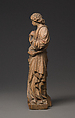 St. John the Evangelist, probably from a Crucifixion Group, Limewood, German