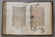 The Prayer Book of Bonne of Luxembourg, Duchess of Normandy, Attributed to Jean Le Noir (French, active 1331–75)  , and Workshop, Tempera, grisaille, ink, and gold on vellum, French