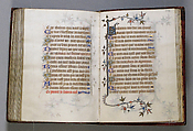 The Prayer Book of Bonne of Luxembourg, Duchess of Normandy, Attributed to Jean Le Noir (French, active 1331–75)  , and Workshop, Tempera, grisaille, ink, and gold on vellum, French