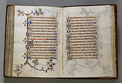 The Prayer Book of Bonne of Luxembourg, Duchess of Normandy, Attributed to Jean Le Noir (French, active 1331–75)  , and Workshop, Tempera, grisaille, ink, and gold on vellum, French