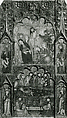 Retable, Master of Cubélls (Spanish, active 1374–ca. 1406), Tempera and gesso on canvas, Catalan