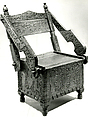 Arm Chair, Wood, North Italian