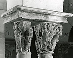 Capital with the Presentation of Christ in the Temple (from Saint-Guilhem Cloister), Limestone, French