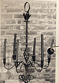 Chandelier, Iron, French