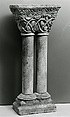 Double Capital, Column, and Base, Limestone, French