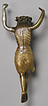 Crucified Christ, Copper alloy, gilt, South Netherlandish