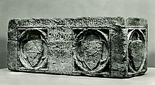 Sarcophagus, Limestone, Catalan or Italian