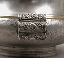 Double Cup, Silver, gilded silver, and enamel, German or Bohemian