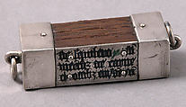 Portable Reliquary of Saint Vincent, Translucent enamels on silver, wood, French