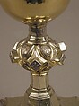 Chalice, Translucent enamel, silver, partial gilt and niello, French