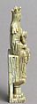 Virgin and Child, Elephant ivory, European (Medieval style)