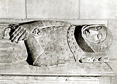 Tomb of Ermengol X, Count of Urgell, Limestone with traces of paint, Catalan