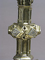 Ostensory, Silver, silver-gilt, basse taille enamel,  rock crystal, Italian (?)
