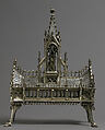 Reliquary Shrine of Saint Barbara, Workshop of Louis Marcy (Luigi Parmeggiani) (Italian, 1860–1945) (?), Silver, Silver-gilt, European