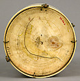 Box with Equestrian Falconers, Elephant ivory with copper alloy mounts, polychromy, Italian