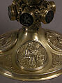 Chalice, Silver-gilt, silver, niello, European or German (?)