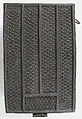 Coffret, Iron, wood core, textile interior, European