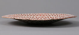 Plate, Tin-glazed earthenware, Spanish