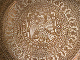 Plate, Tin-glazed earthenware, Spanish
