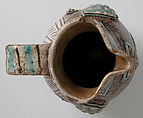 Jug, Earthenware, tin-glaze (Majolica), Italian