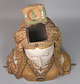 Reliquary Bust of a Female Saint, Oak, paint, gilt, South Netherlandish