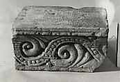 Cornice Fragment, Marble, Catalan