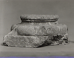 Column Base, Marble, Catalan