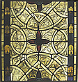 Grisaille Panel, White glass, pot-metal glass, and vitreous paint, French