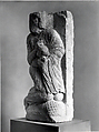 Sculpture of a Wise Man (from a Group with the Adoration of the Magi), Limestone, Spanish