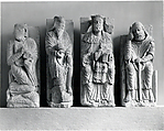 Virgin and Child (from an group with the Adoration of the Magi), Limestone, Spanish