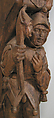 Architectural Support with a Jester, Oak, French