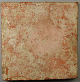 Molded Tile, Lead glazed earthenware, Austrian