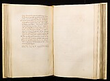 Gospel Book, Ink and opaque watercolor on parchment; modern leather binding, Carolingian