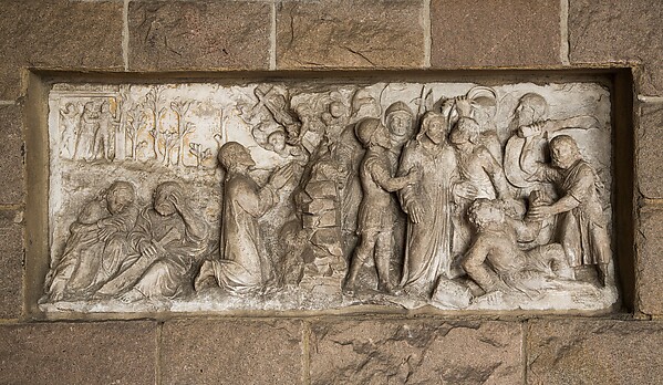 The Agony in the Garden and The Betrayal (from Scenes from the Passion of Christ) by Anonymous