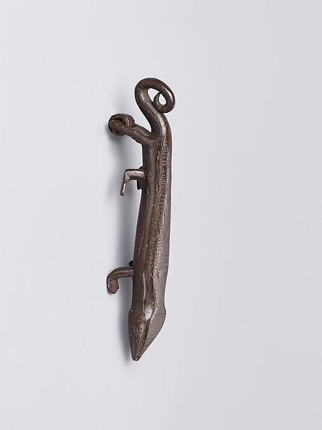 Door knocker in the shape of a salamander by an unrecorded maker, The Metropolitan Museum of Art