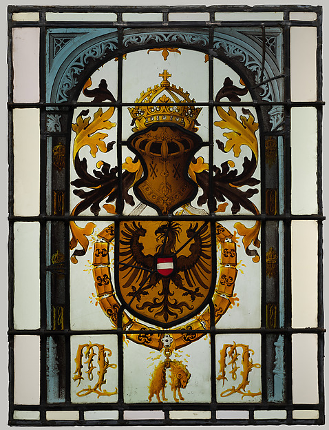 Heraldic Panel with Arms of the House of Hapsburg by an unrecorded maker, The Metropolitan Museum of Art