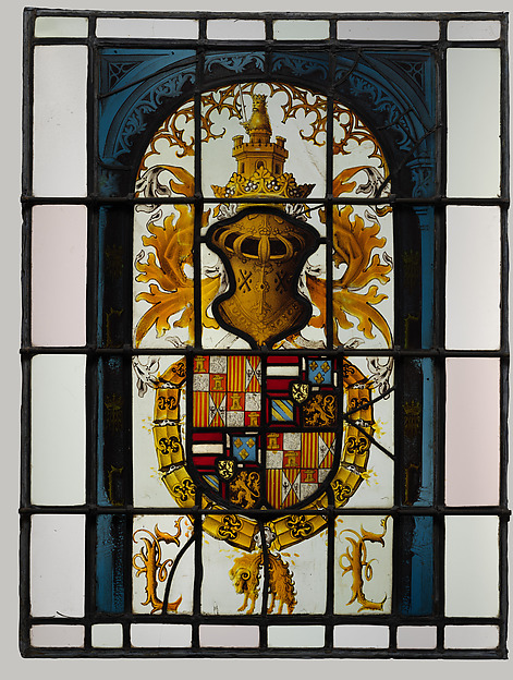 Heraldic Panel with Arms of the House of Hapsburg by an unrecorded maker, The Metropolitan Museum of Art