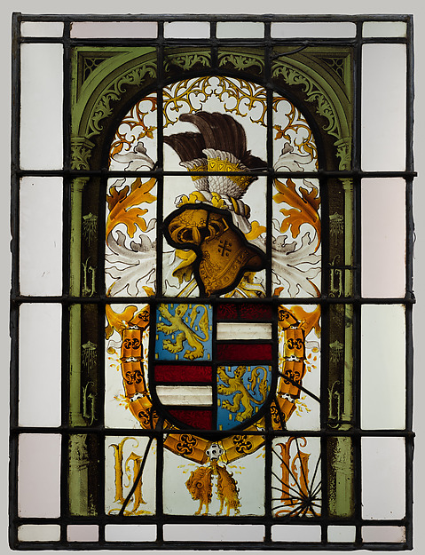 Heraldic Panel with Arms of the House of Hapsburg by an unrecorded maker, The Metropolitan Museum of Art
