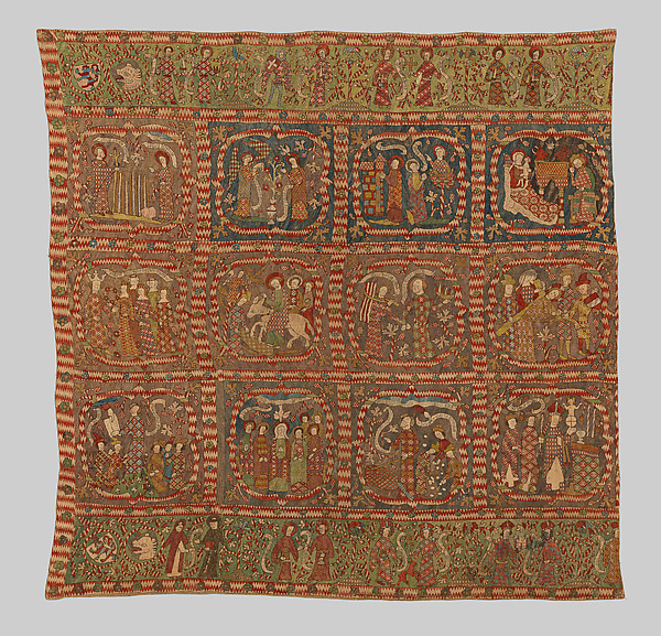 Embroidered Hanging by Anonymous