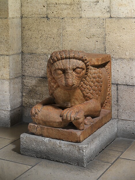 Lion, from a Doorway, early 13th century