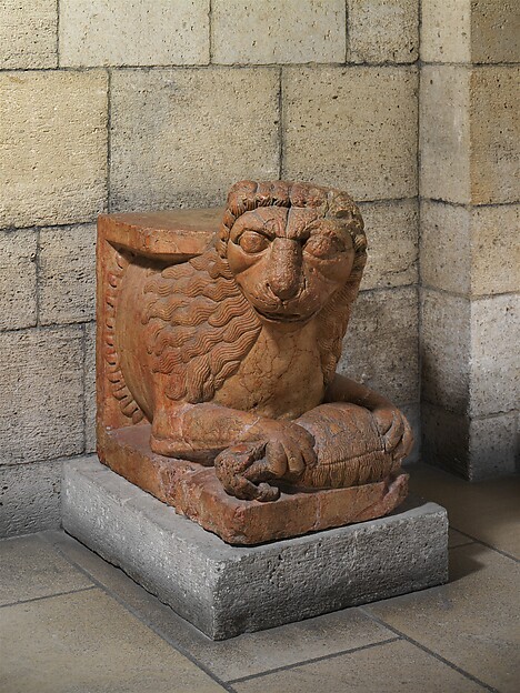 Lion, from a Doorway, early 13th century