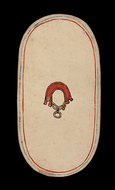 1 of Collars, from The Cloisters Playing Cards by an unrecorded maker, The Metropolitan Museum of Art