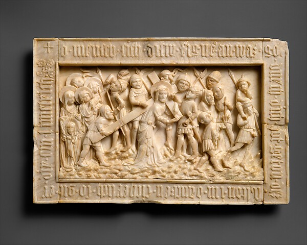 The Road to Calvary by Master of the Lorsch Calvary