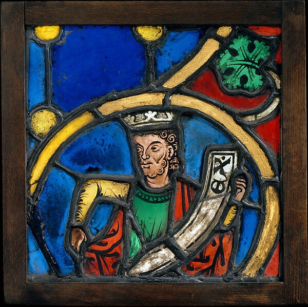 Prophet King from a Tree of Jesse Window, ca. 1260–70