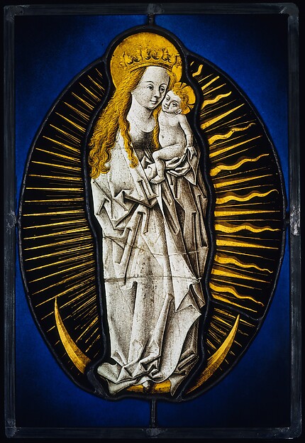 Virgin of the Apocalypse by Master of the Amsterdam Cabinet